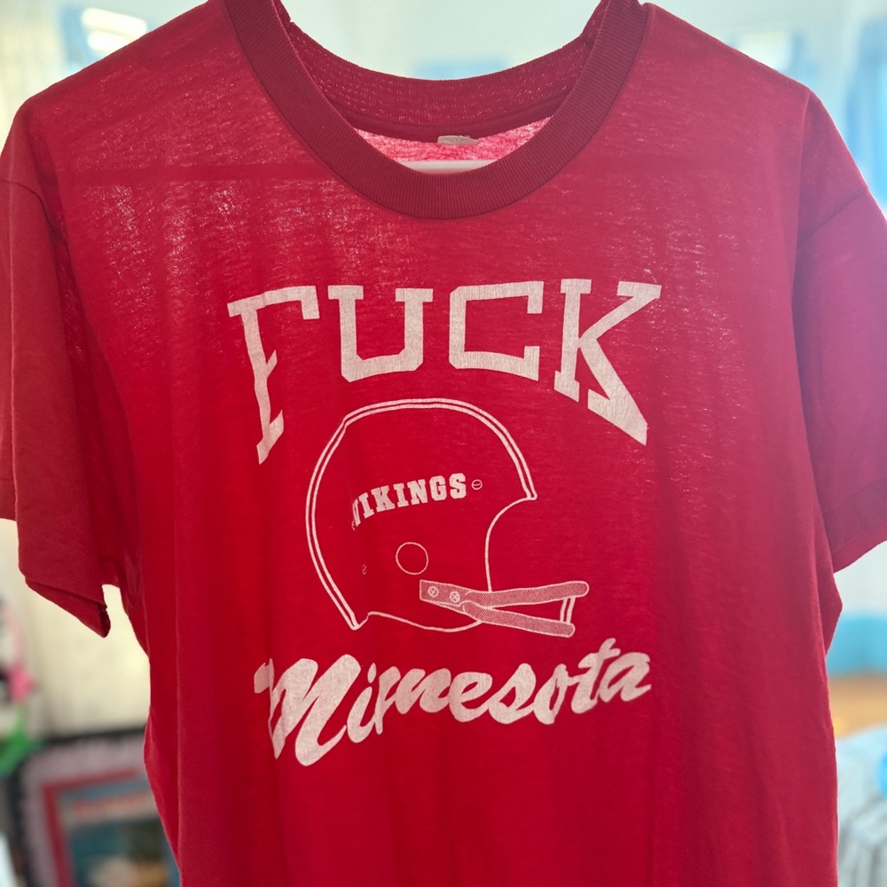 Vintage 80s / 90s F*ck Minnesota football tee